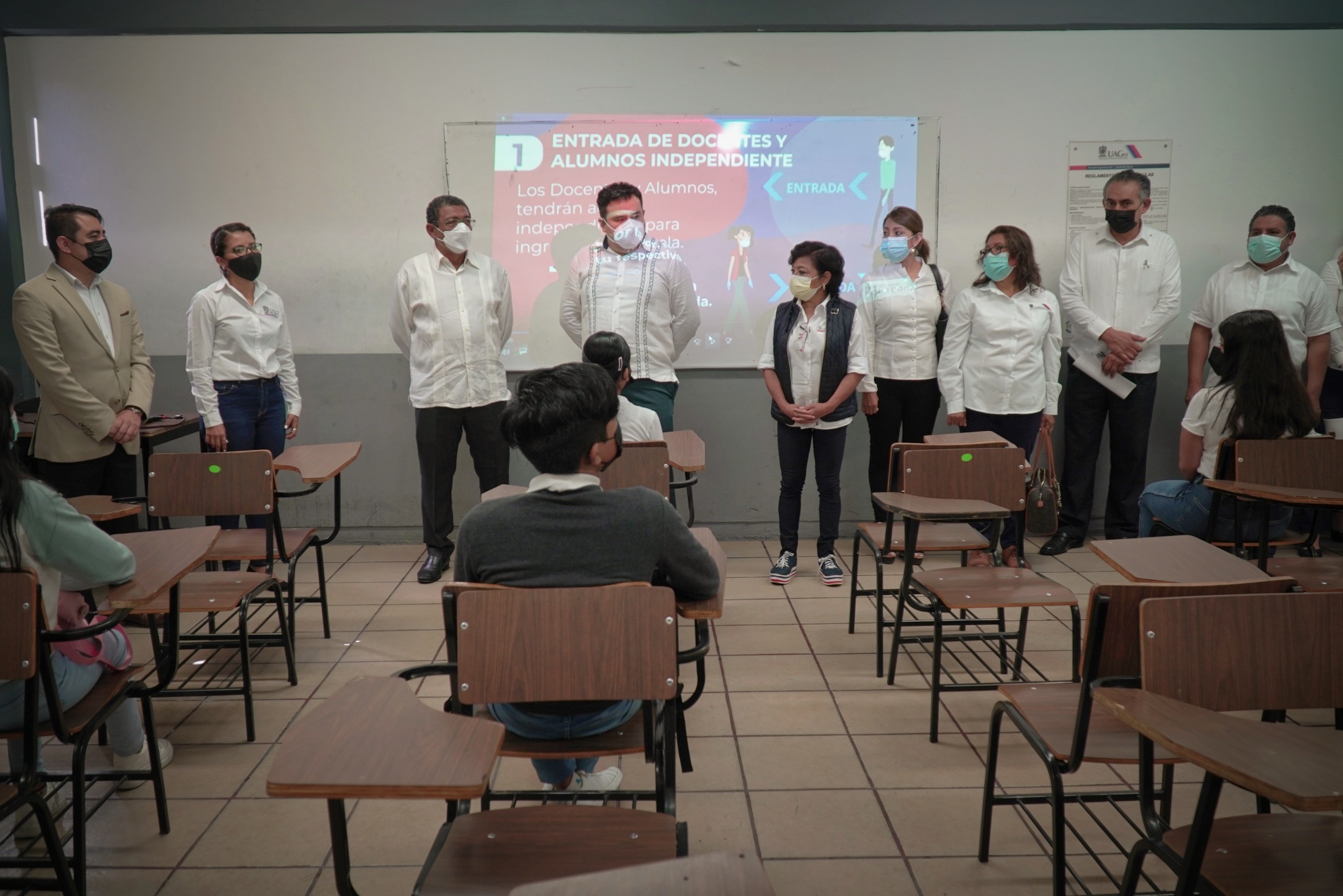 Inaugura Rector De La UAGro El Regreso A Clases De Forma Presencial