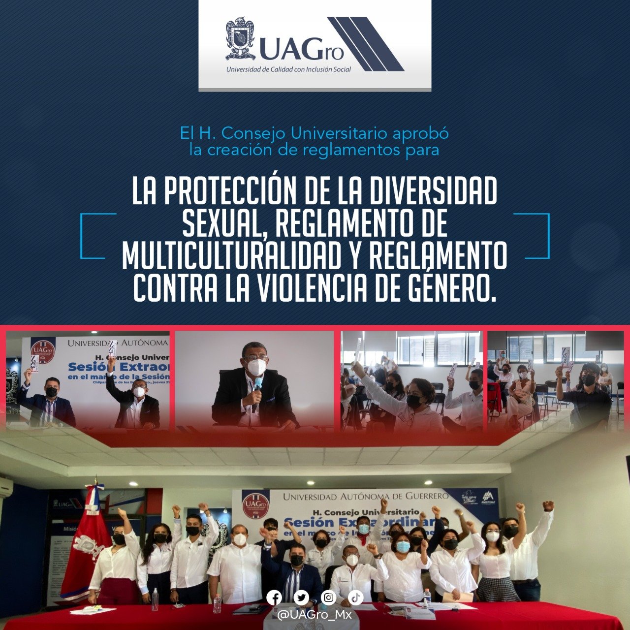 Aprueba Consejo Universitario Creación De Los Reglamentos Para La Protección De La Diversidad 5848