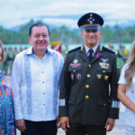 Asiste Javier Saldaña a Toma de Protesta en la lX Región Militar