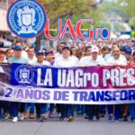 Universitarios de la UAGro celebran el Segundo Aniversario del triunfo de la presidenta Claudia Sheinbaum