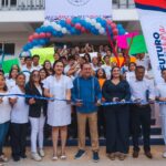 Con una inversión de 17 MDP, Javier Saldaña inaugura edificio de tres niveles y techumbre en enfermeria